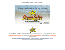 Tablet Screenshot of oceanlakesnow.com
